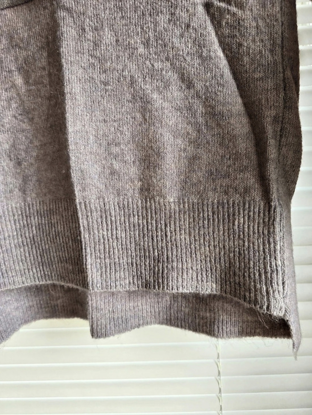 ZENANA Relaxed Fit Drop Shoulder Sweater with Pocket - Picture 5 of 7